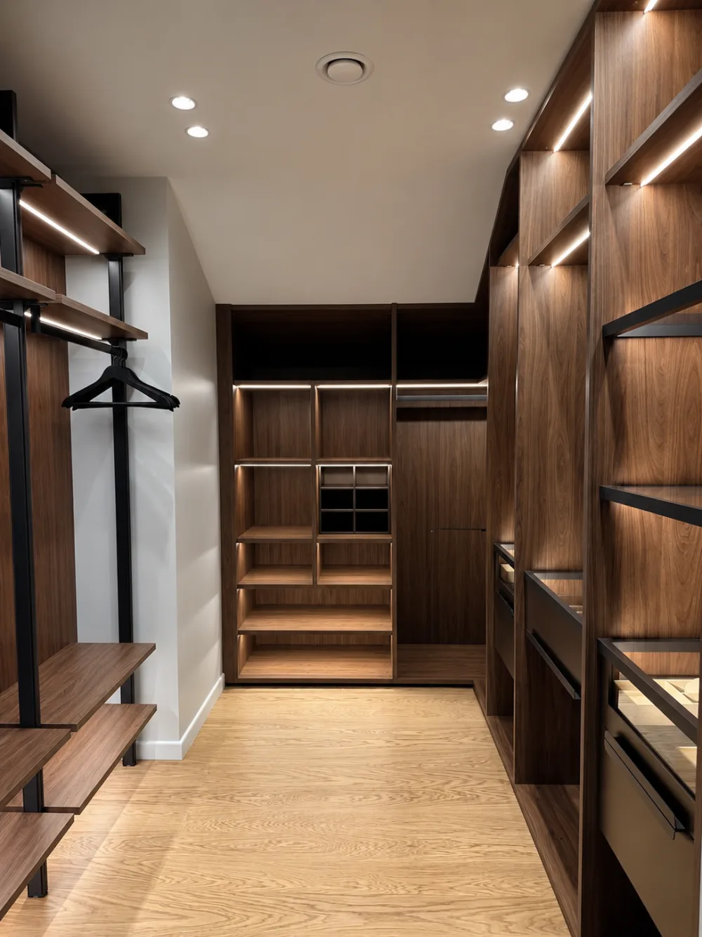 Палмери — Гардеробные на заказ Elegance Mebel